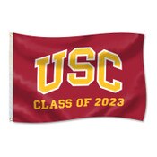 USC Trojans Cardinal Class of 2023 Flag